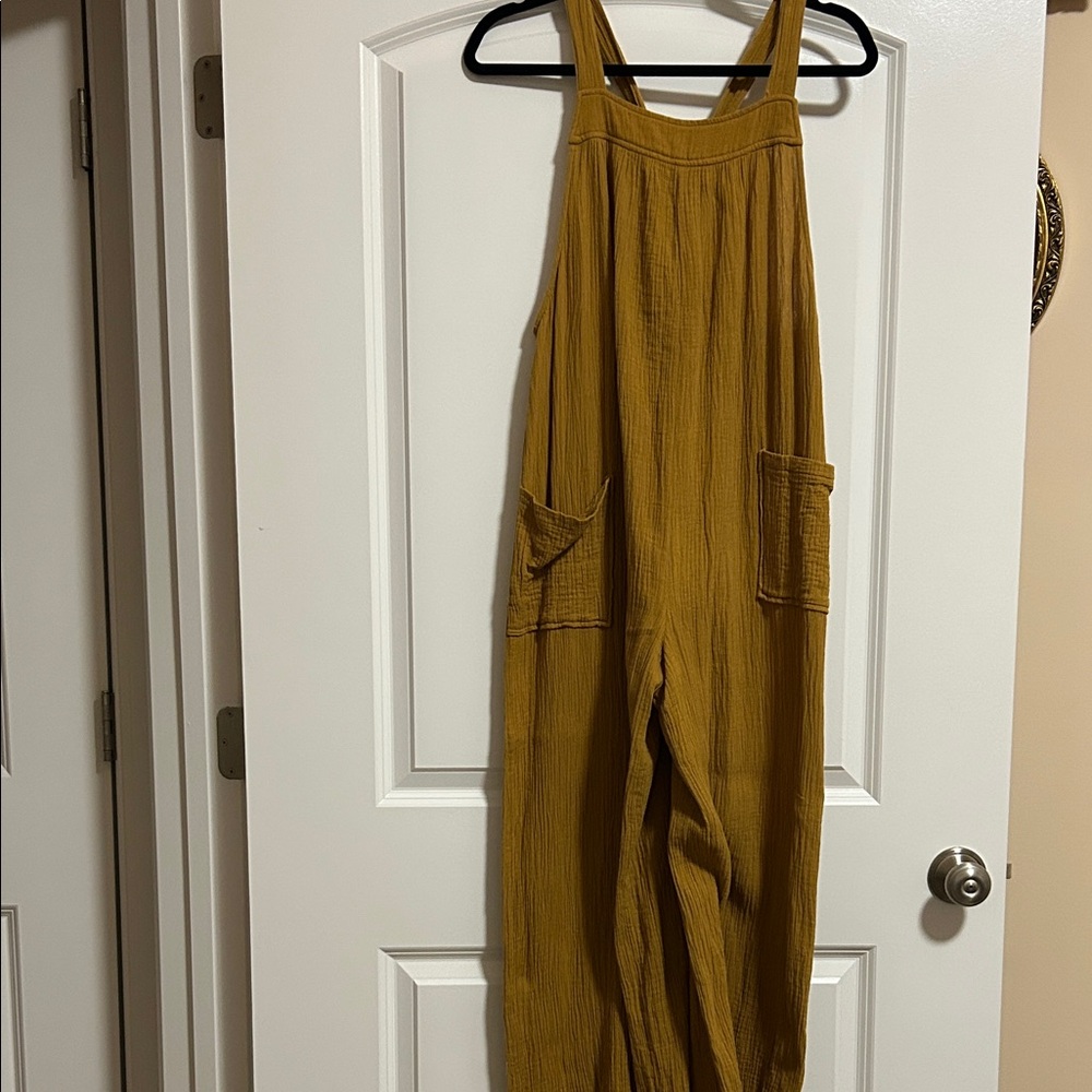 Mustard Yellow Overalls
